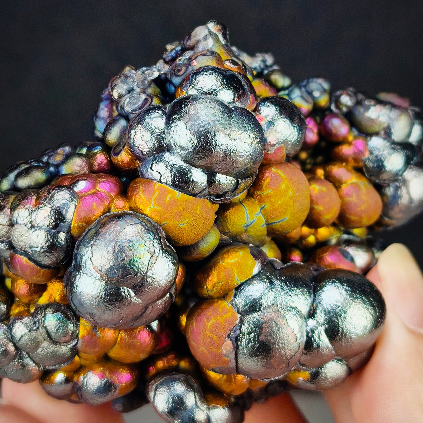 Top-Grade Double-Sided Grand Buddha | Romance & Allure Magnet | Grand Bead Shape | Goethite LekLai