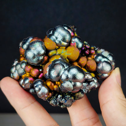 Top-Grade Double-Sided Grand Buddha | Romance & Allure Magnet | Grand Bead Shape | Goethite LekLai