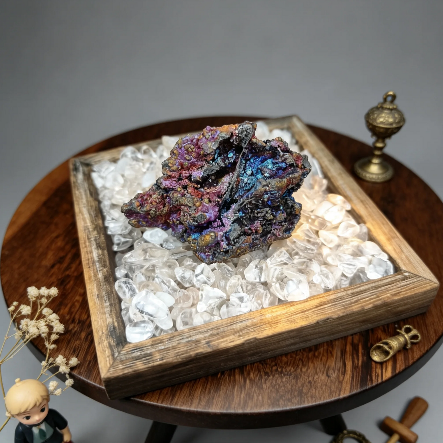 【Emotional Balance】Iridescent GOETHITE | Natural | Grounding