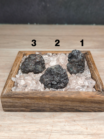 方解膽力泥活石 ｜ 3 件組合 ｜富貴米專用財氣能量套裝 （建議用9粒製作富貴米，能量更強）