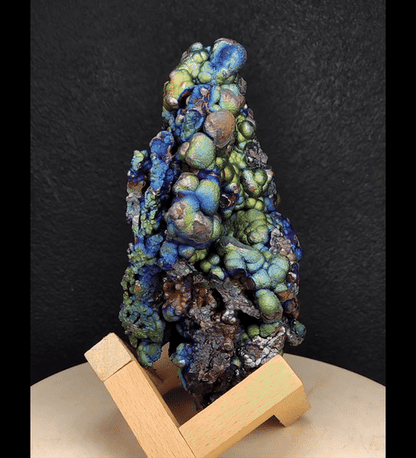 Buddha Form: Haruka Buddha Beads | 0.75kg Heavyweight Grand Display | Rare Aged Core | Vibrant Green, Blue & Silver Manifestation | Career Stability & Absolute Aura Shielding | Malaysia Leklai