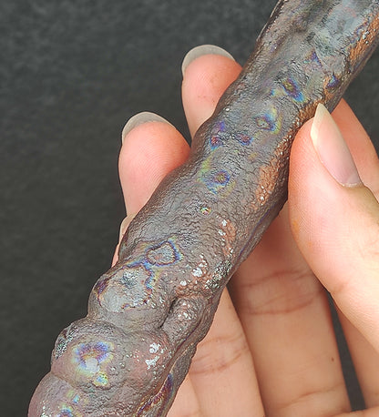 15.5cm 老料大佛柱 | 頂級完整膽料 | 絕對指向性驅逐小人 | 巔峰財富防禦與氣場淨化 | 事業壓場最強靈石 | 正宗馬來西亞力泥