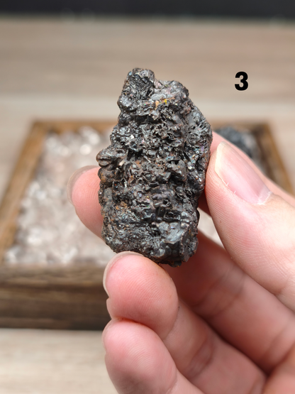 方解膽力泥活石 ｜ 3 件組合 ｜富貴米專用財氣能量套裝 （建議用9粒製作富貴米，能量更強）