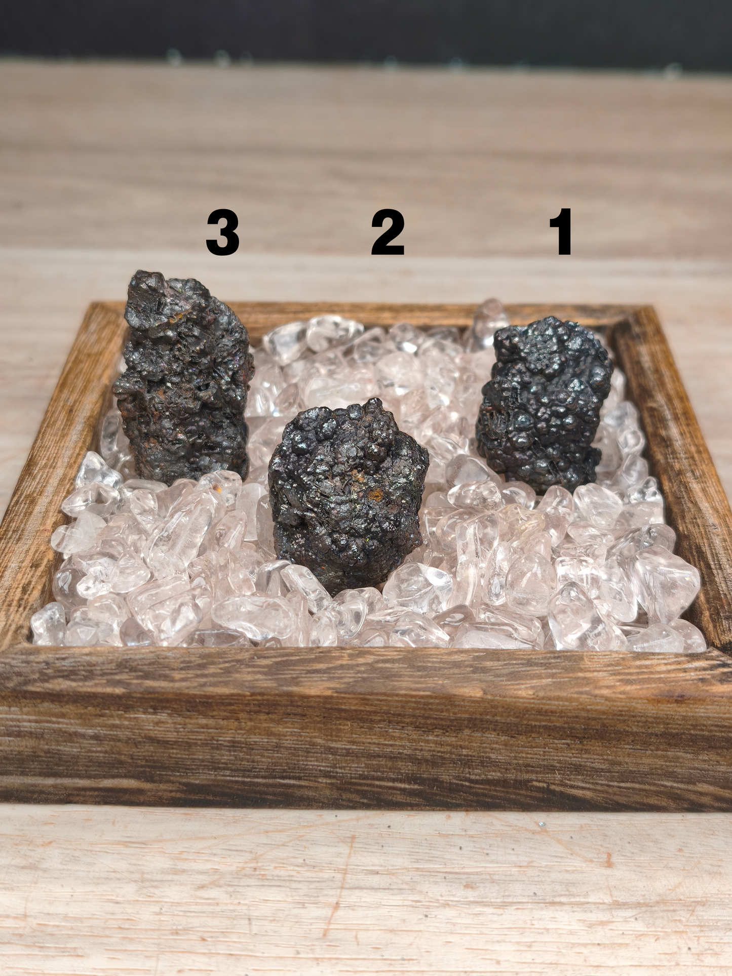 方解膽力泥活石 ｜ 3 件組合 ｜富貴米專用財氣能量套裝 （建議用9粒製作富貴米，能量更強）