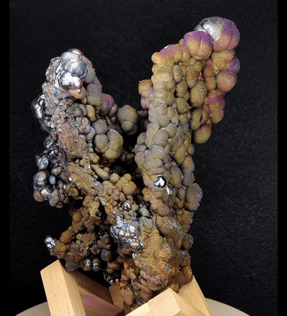 Falcon Form: Haruka Buddha Beads | 1.55kg Heavyweight Grand Display | Rare Pink, Purple, Gold, Green & Silver Manifestation | Supreme Authority & Precise Decision-Making | Malaysia Leklai