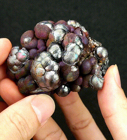 | Top premium rare Iridescent Goethite, Turgite, Hematite, Iridescent | COLOUR: Purple,Silver| 100% natural color | 