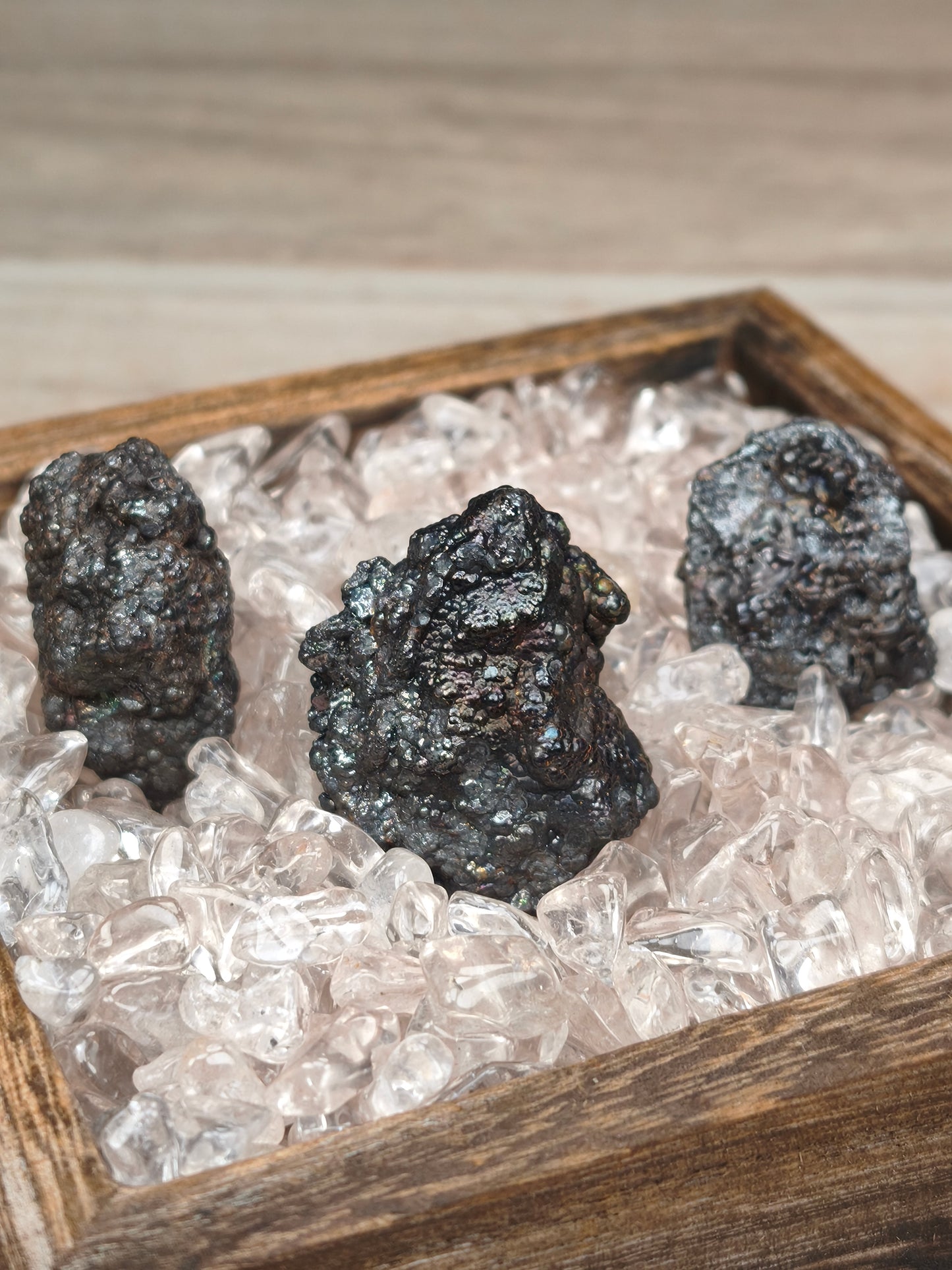 方解膽力泥活石 ｜ 3 件組合 ｜富貴米專用財氣能量套裝 （建議用9粒製作富貴米，能量更強）