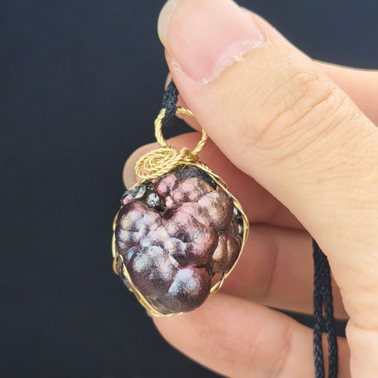 【吸引愛情能量】大佛珠吊墜 | 天然力泥活石 | 愛情・情緒・招財