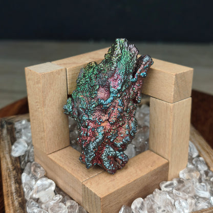 Silver Leklai Mountain | Gold Pink Silver Green | Wealth Luck & Career Breakthrough