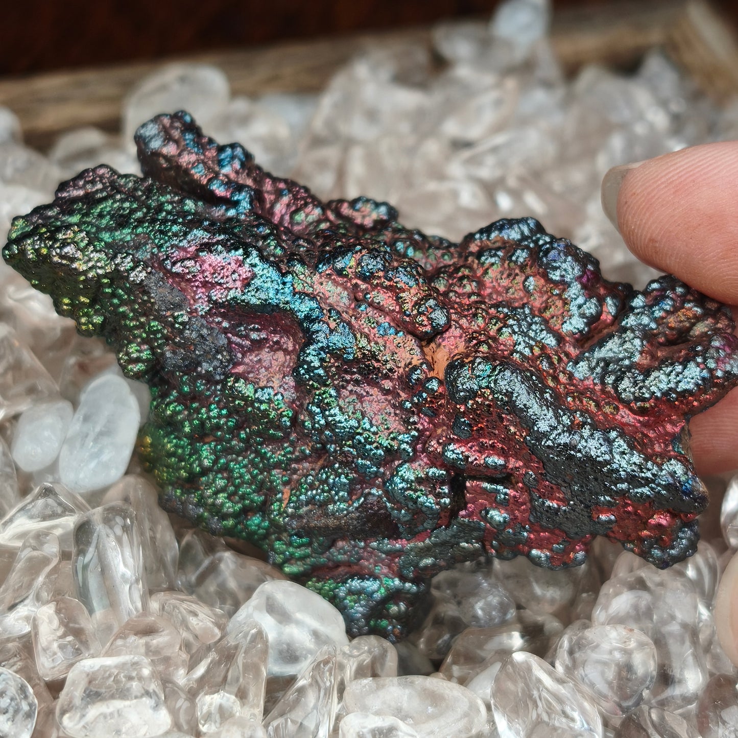Silver Leklai Mountain | Gold Pink Silver Green | Wealth Luck & Career Breakthrough