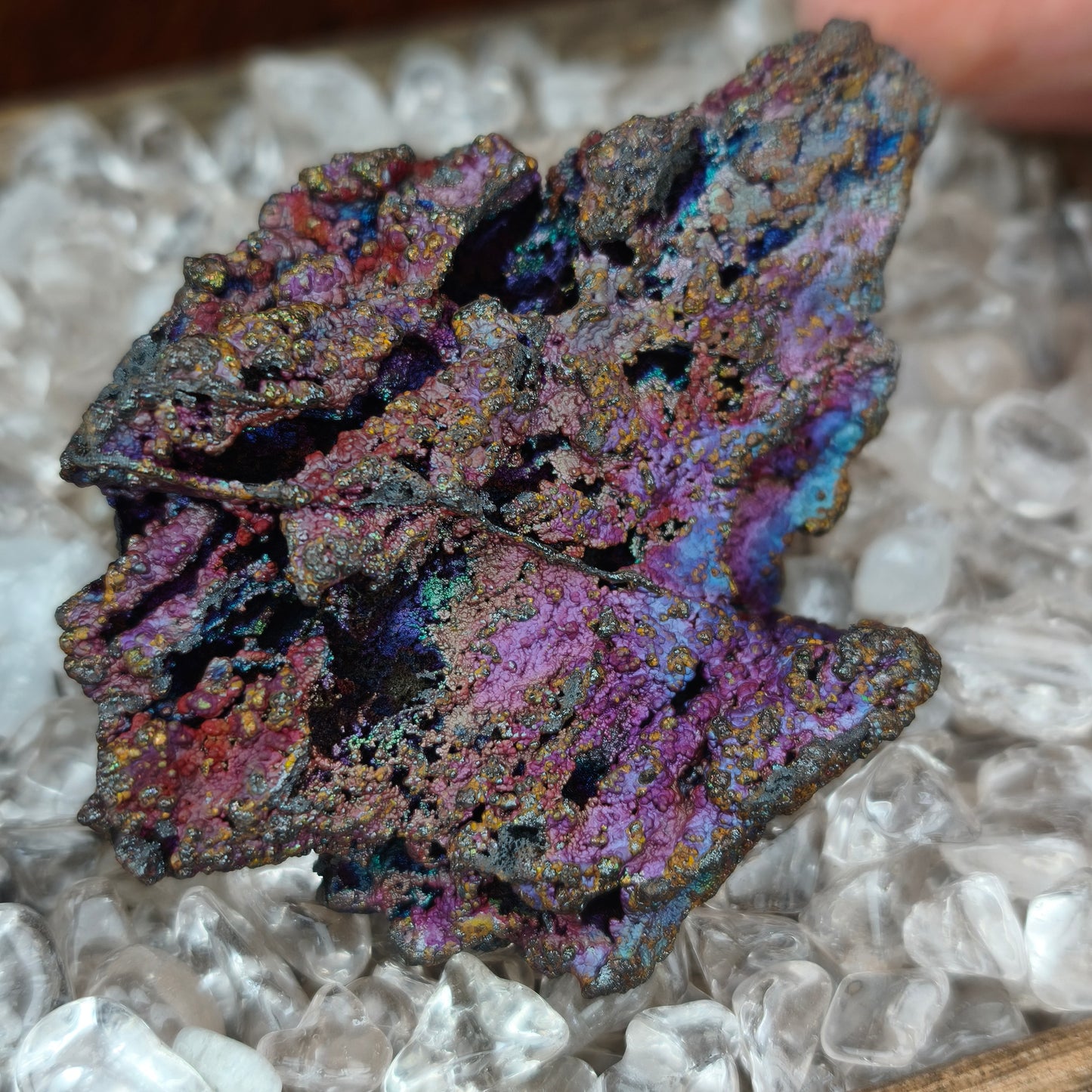 【Emotional Balance】Iridescent GOETHITE | Natural | Grounding