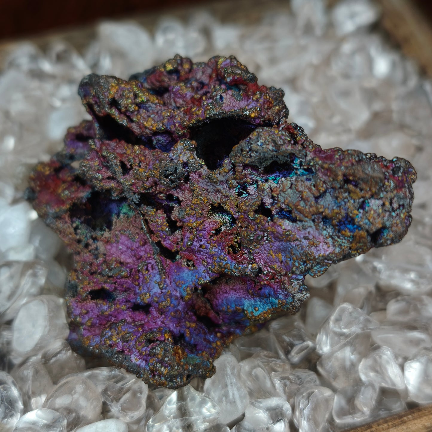 【Emotional Balance】Iridescent GOETHITE | Natural | Grounding