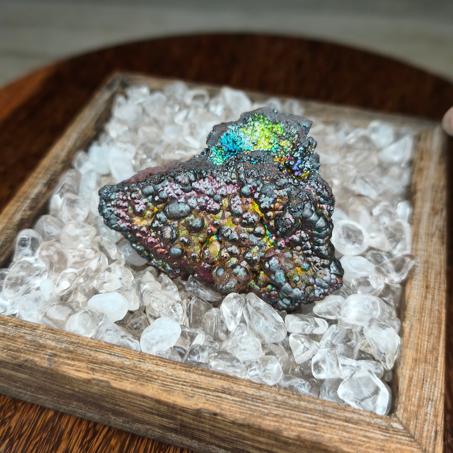 【愛情-財運】頂級七彩力泥| 天然活石| 貴人/財運/事業運/情緒