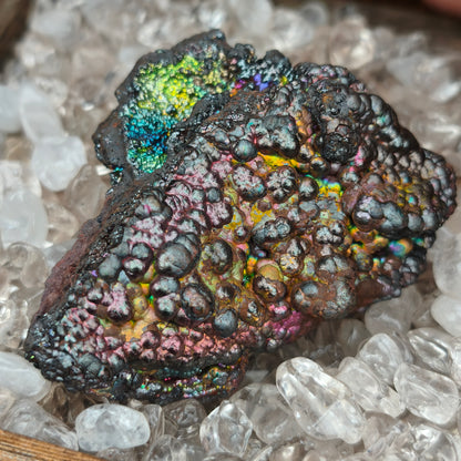 【愛情-財運】頂級七彩力泥| 天然活石| 貴人/財運/事業運/情緒