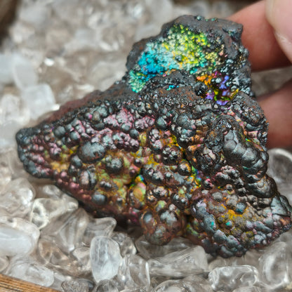 【愛情-財運】頂級七彩力泥| 天然活石| 貴人/財運/事業運/情緒