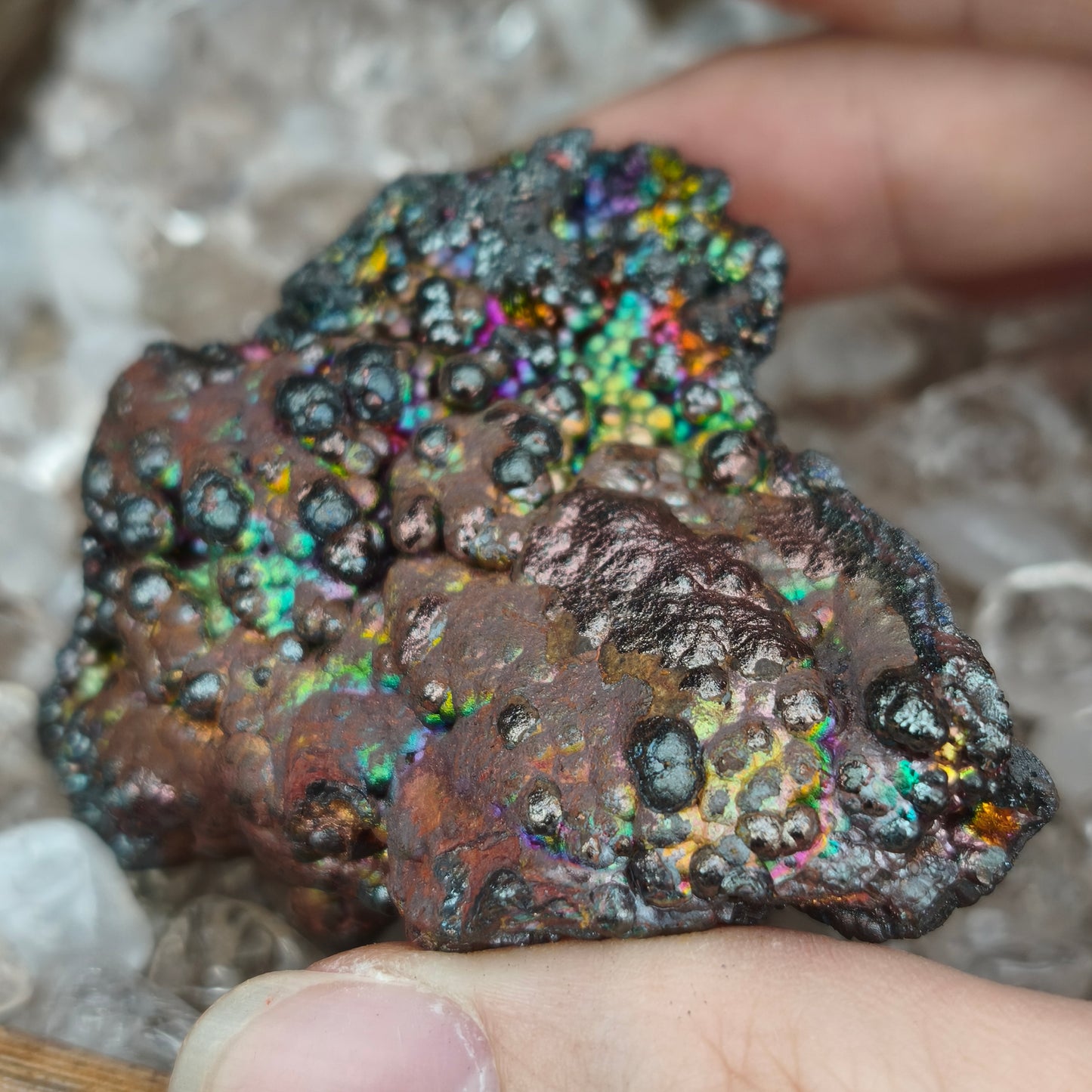 【愛情-財運】頂級七彩力泥| 天然活石| 貴人/財運/事業運/情緒