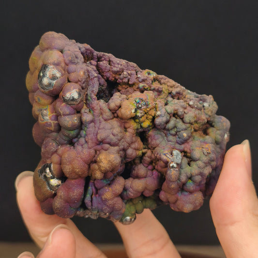 「收藏級」姥姥級大佛珠 | 穩如泰山靠山型造型 | 稀有紫紅、寶藍、翠綠三色爆色 | 強化事業靠山、深層情緒療癒與權威守護 | 馬來西亞力泥