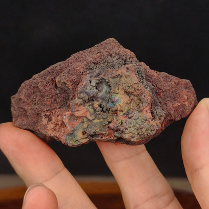 Premium Rainbow Leklai Living Stone | Green × Pink × Purple Energy Combo (Approx. 7x3.5cm) | Stable Growth Frequency & Holistic Alignment | Career, Relationships & Emotional Balance | Natural Malaysia Raw Ore