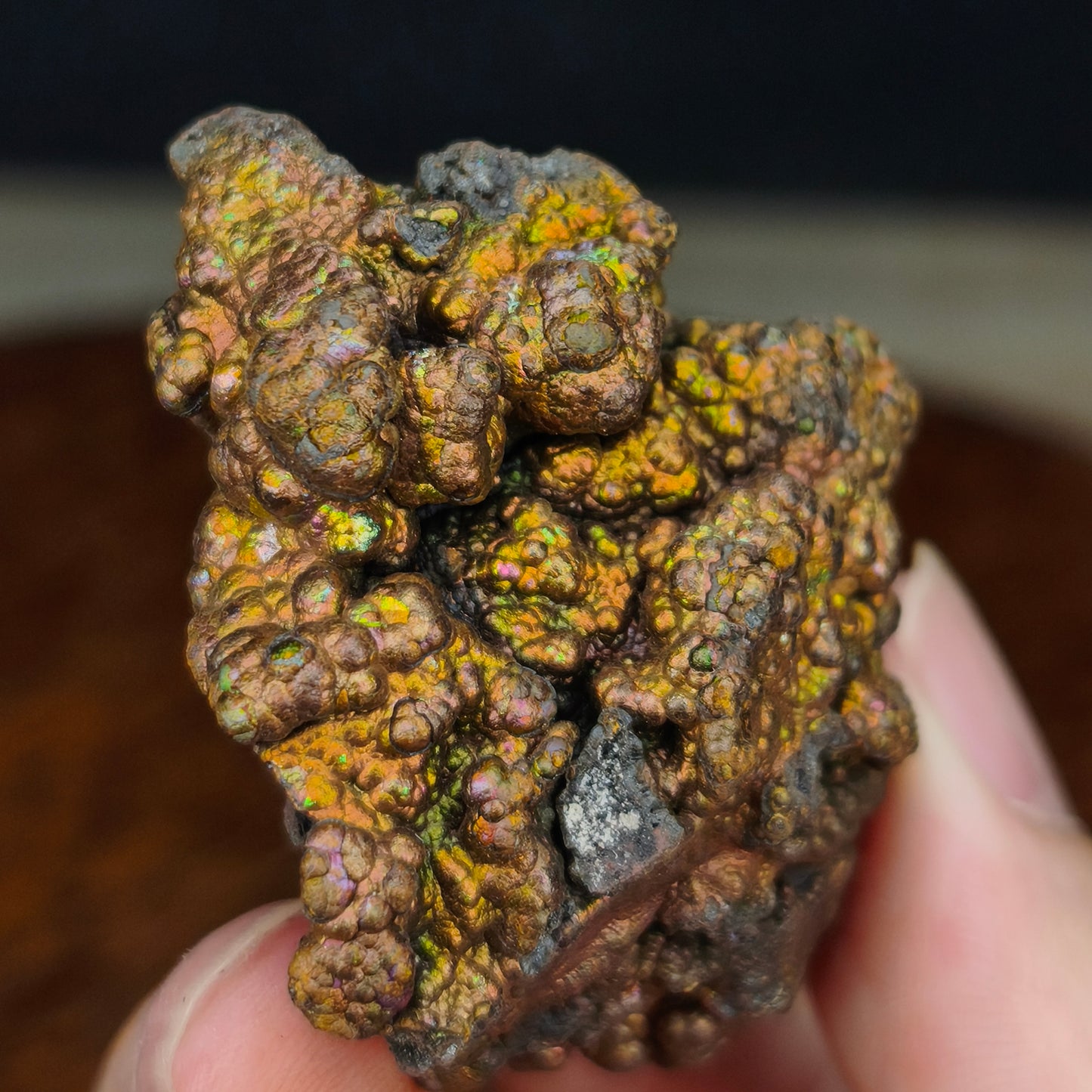 Premium Gold Giant Bead Leklai | Rare Old Mine Gall Core Stone (Approx. 5.5x4cm) | Powerful Wealth Enhancement & Attraction of Abundance | Stable Money Flow, Energy Core Engine | Natural Malaysia Living Stone