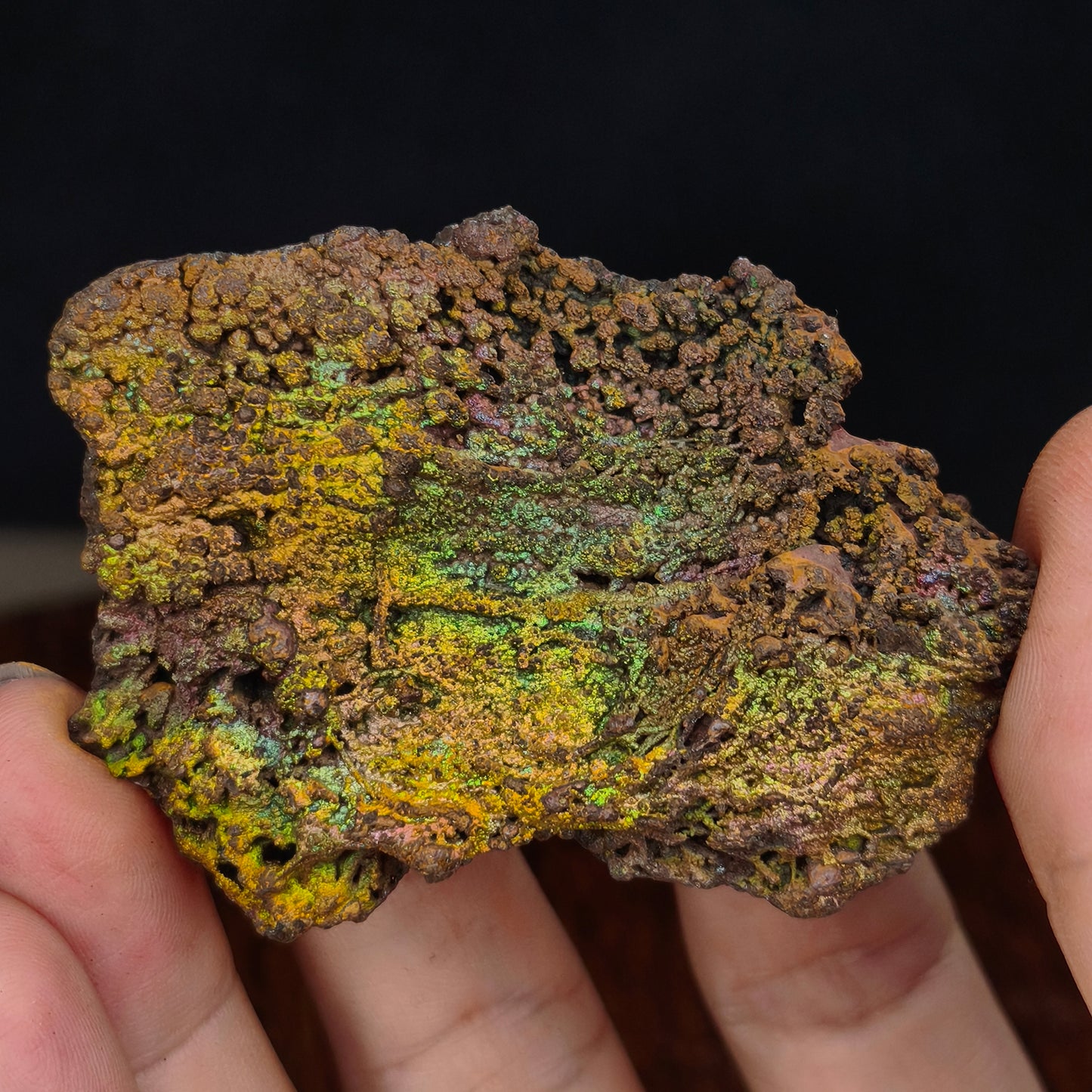 [Premium] Rainbow Leklai Specimen | Golden & Green Manifestation | Career Pioneering & Wealth Anchor