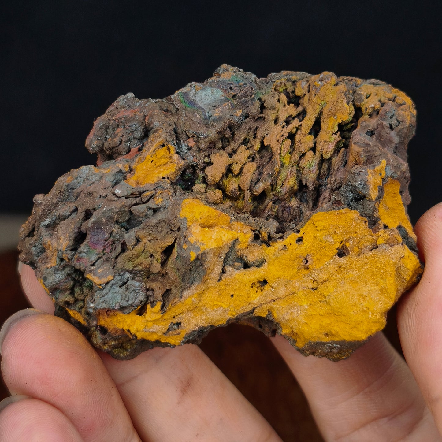 [Premium] Rainbow Leklai Specimen | Golden & Green Manifestation | Career Pioneering & Wealth Anchor