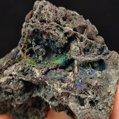 "Premium" Diamond Series Giant Bead | Stable Mountain Formation | Rare Green, Purple, and Blue Tri-Color Bloom | Malaysia Leklai