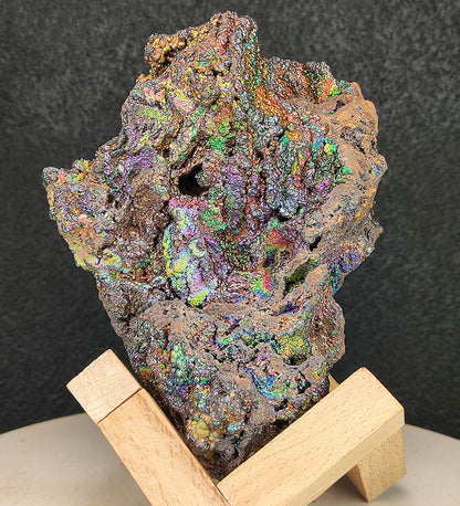 | Top premium rare Iridescent Goethite, Turgite, Hematite, Iridescent | COLOUR: Gold, Green, Rainbow Colour | 100% natural color |