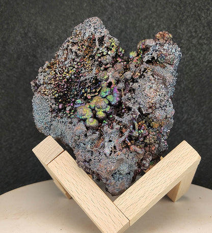 Malaysia Leklai DNA Structure | Bead-Shape Core | Bling Bling Rainbow Core | Gold, Blue, Purple, Green Luster | Field Restoration & Wealth Anchor