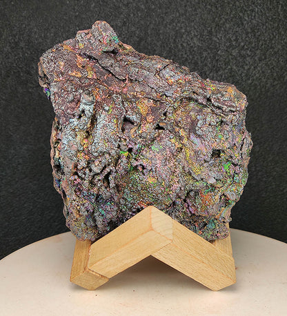 上品卡通金牛七彩力泥 | 彩色滿色（金橙粉綠紫藍銀） | 勤耕進財與穩固事業根基 | 全方位能量顯化 | 馬來西亞力泥