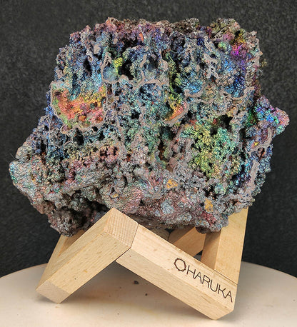 Top Grade Malaysia Leklai | Ultra Rare Ant Nest Structure | Natural Wealth Cave | Full Rainbow Colors | Concentrated Core for Abundance