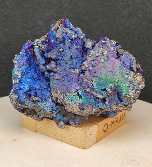 | Top premium rare Iridescent Goethite, Turgite, Hematite, Iridescent | COLOUR: Purple, Blue, Green | 100% natural color |