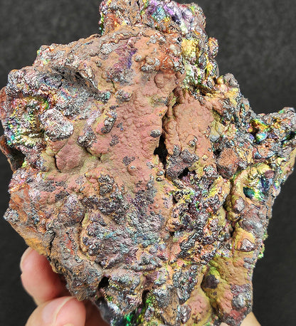 | Top premium rare Iridescent Goethite, Turgite, Hematite, Iridescent | COLOUR: Gold, Green, Rainbow Colour | 100% natural color |