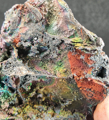 Top Grade Malaysia Leklai | Double-Sided DNA Symbiosis | Calcite & Diamond Sparkle | Giant Display Piece | Gold, Green, Blue, Pink, Silver Hues