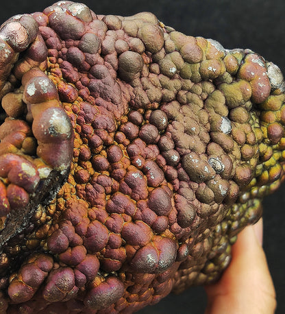 | Top premium rare Iridescent Goethite, Turgite, Hematite, Iridescent | COLOUR: Bronze, Gold | 100% natural color |