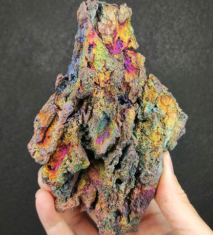 收藏級山型風景七彩力泥 | 頂級完整膽料 | 六色滿色顯色（金藍紫綠粉橙） | 品牌國際化壓場重寶 | 全方位豐盛守護 | 正宗馬來西亞力泥