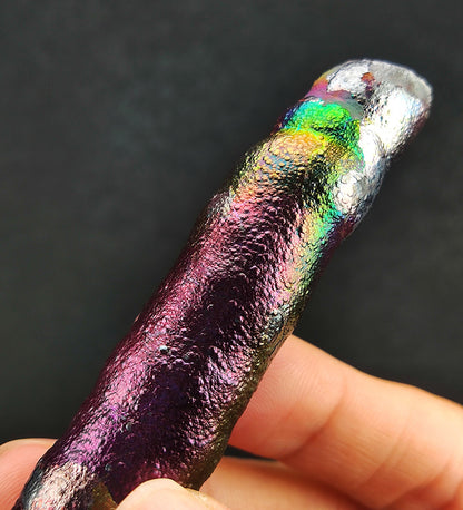 | 收藏級 | 超粉色彩柱 (10.5cm)|粉色 x 紫 亞嚕家大佛柱 | 力泥活石 | 膽料 |