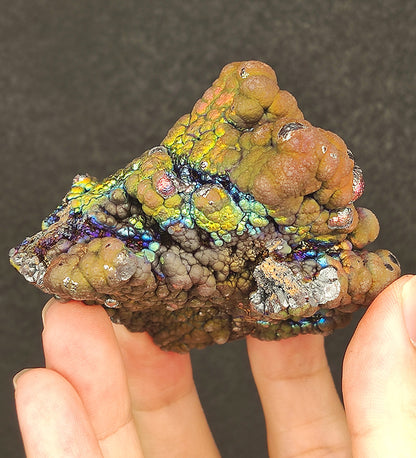 Aged Buddha Bead Leklai | Golden Mountain Shape | Multi-Color Burst | Status Stability & Mentor Attraction | Malaysia Natural Leklai
