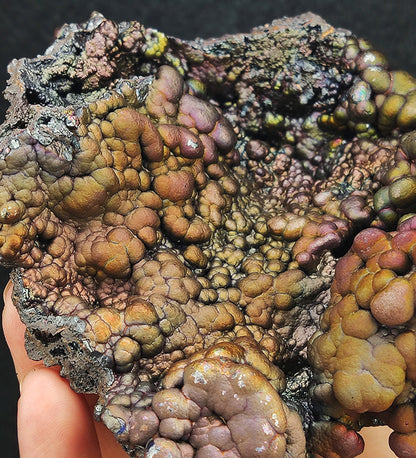 | Top premium rare Iridescent Goethite, Turgite, Hematite, Iridescent | COLOUR: Bronze, Gold | 100% natural color |