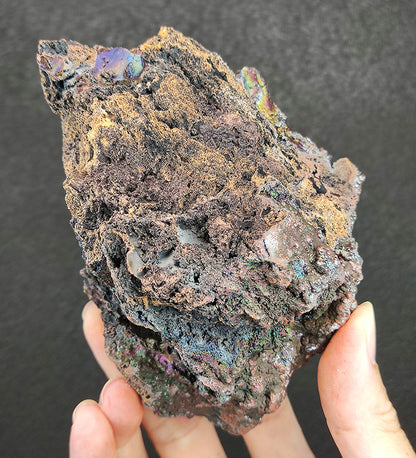Top Grade Malaysia Leklai | Six-Color Rainbow Living Stone | Natural Wealth Cave | Full Color Saturation | Energy Manifestation & Protection