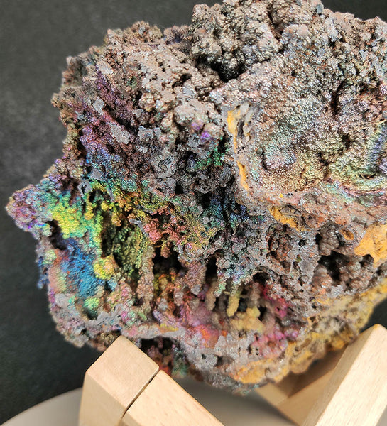 | Top premium rare Iridescent Goethite, Turgite, Hematite, Iridescent | COLOUR: Rainbow Colour | 100% natural color |