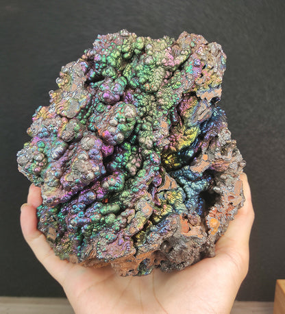 | Top premium rare Iridescent Goethite, Turgite, Hematite, Iridescent | COLOUR: Rainbow Colour | 100% natural color |