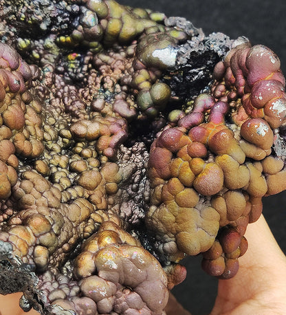 | Top premium rare Iridescent Goethite, Turgite, Hematite, Iridescent | COLOUR: Bronze, Gold | 100% natural color |