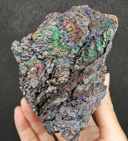 Top Grade Malaysia Leklai | Six-Color Rainbow Living Stone | Natural Wealth Cave | Full Color Saturation | Energy Manifestation & Protection