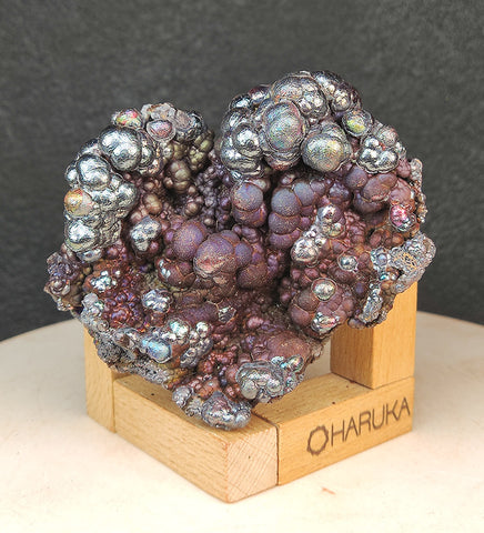 | Top premium rare Iridescent Goethite, Turgite, Hematite, Iridescent | COLOUR: Purple , Gold , Silver | 100% natural color |