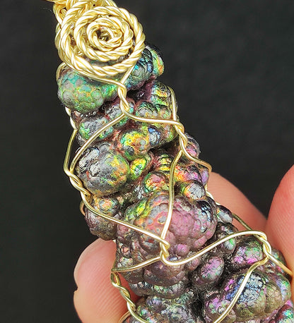 | Premium | Round-Head Bodhi Pillar Pendant | 5-Color Spectrum | Peak Directional Energy | Ultimate Shield Against Negativity & Wealth Attraction | Malaysia Natural Leklai