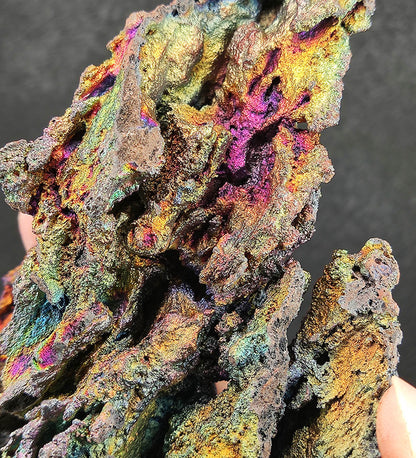 收藏級山型風景七彩力泥 | 頂級完整膽料 | 六色滿色顯色（金藍紫綠粉橙） | 品牌國際化壓場重寶 | 全方位豐盛守護 | 正宗馬來西亞力泥