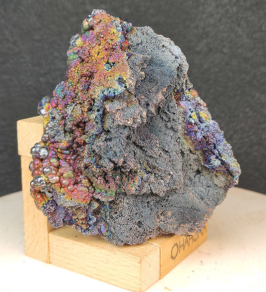 | Top premium rare Iridescent Goethite, Turgite, Hematite, Iridescent | COLOUR: Gold, Silver,Green,Purple | 100% natural color |