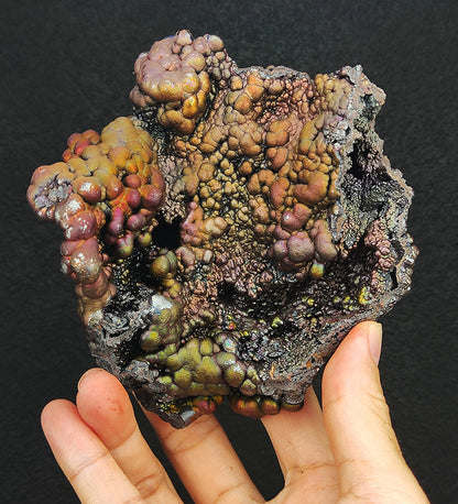 | Top premium rare Iridescent Goethite, Turgite, Hematite, Iridescent | COLOUR: Bronze, Gold | 100% natural color |