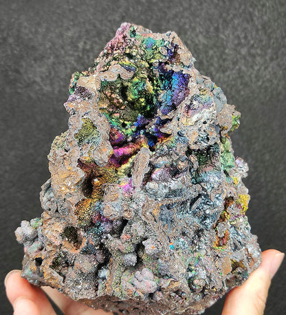 Top Grade Malaysia Leklai | Rainbow Colors x Multi-Wealth Caves | Color Calcite Symbiosis | Bling Bling Core Giant Piece | Blue, Pink, Purple, Green Hues