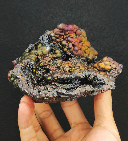 | Top premium rare Iridescent Goethite, Turgite, Hematite, Iridescent | COLOUR: Bronze, Gold | 100% natural color |
